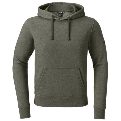 Custom The North Face Sleeve Logo Pullover Hoodie - New taupe green heather Custom The North Face Sleeve Logo Pullover Hoodie - New taupe green heather