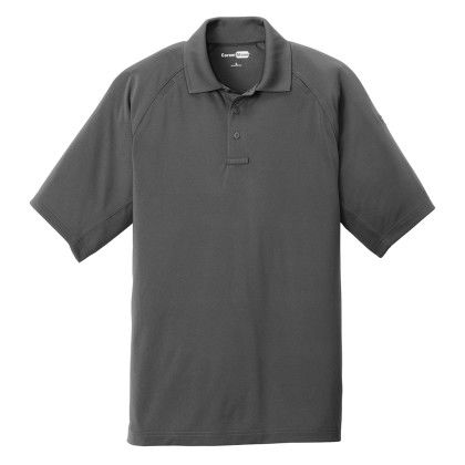 Custom CornerStone Select Lightweight Snag-Proof Tactical Polo - Charcoal Custom CornerStone Select Lightweight Snag-Proof Tactical Polo - Charcoal