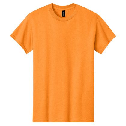 Custom Gildan Adult Heavy Cotton T-Shirt - Tennessee Orange Custom Gildan Adult Heavy Cotton T-Shirt - Tennessee Orange