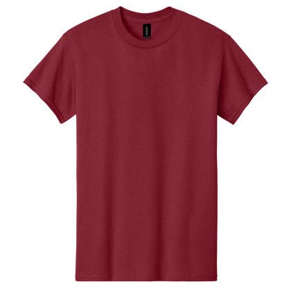 Custom Gildan Adult Heavy Cotton T-Shirt - Cardinal Custom Gildan Adult Heavy Cotton T-Shirt - Cardinal