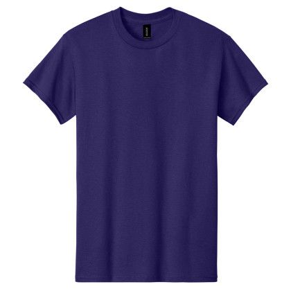 Custom Gildan Adult Heavy Cotton T-Shirt - Dark purple Custom Gildan Adult Heavy Cotton T-Shirt - Dark purple