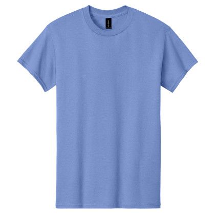 Custom Gildan Adult Heavy Cotton T-Shirt - Violet Custom Gildan Adult Heavy Cotton T-Shirt - Violet
