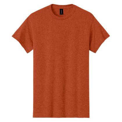 Custom Gildan Adult Heavy Cotton T-Shirt - Antique Orange Custom Gildan Adult Heavy Cotton T-Shirt - Antique Orange