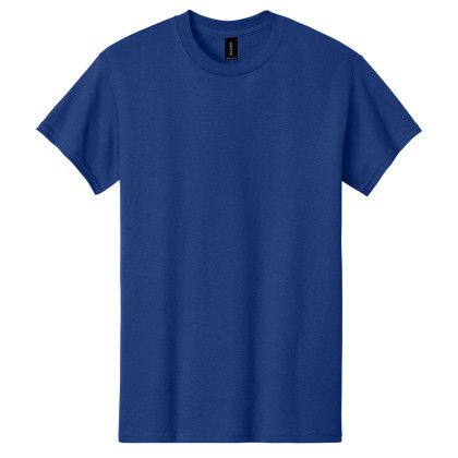 Custom Gildan Adult Heavy Cotton T-Shirt - Deep Royal blue Custom Gildan Adult Heavy Cotton T-Shirt - Deep Royal blue