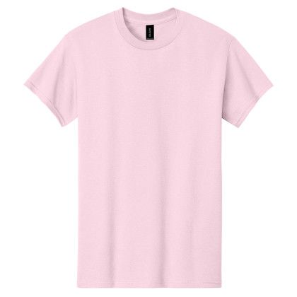 Custom Gildan Adult Heavy Cotton T-Shirt - Light Pink Custom Gildan Adult Heavy Cotton T-Shirt - Light Pink