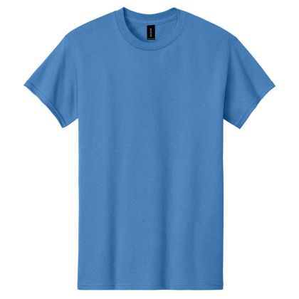 Custom Gildan Adult Heavy Cotton T-Shirt - Indigo Blue Custom Gildan Adult Heavy Cotton T-Shirt - Indigo Blue