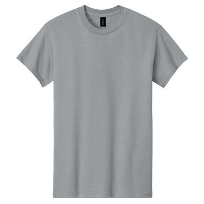 Custom Gildan Adult Heavy Cotton T-Shirt - Gravel Custom Gildan Adult Heavy Cotton T-Shirt - Gravel