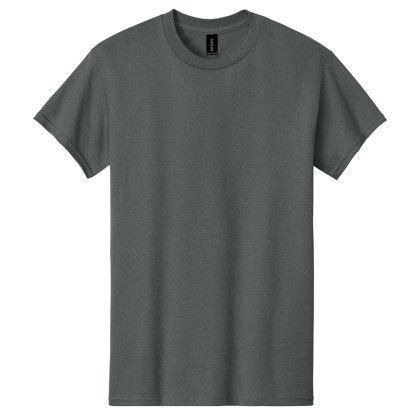 Custom Gildan Adult Heavy Cotton T-Shirt - Charcoal Custom Gildan Adult Heavy Cotton T-Shirt - Charcoal