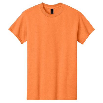 Custom Gildan Adult Heavy Cotton T-Shirt - Tangerine Custom Gildan Adult Heavy Cotton T-Shirt - Tangerine