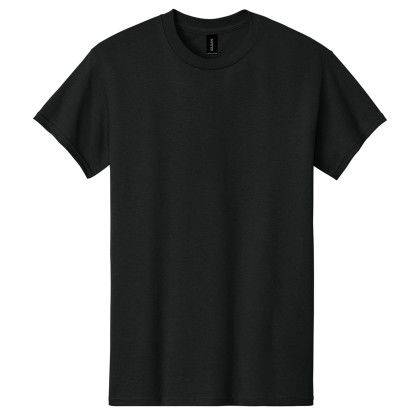 Custom Gildan Adult Heavy Cotton T-Shirt - Black Custom Gildan Adult Heavy Cotton T-Shirt - Black