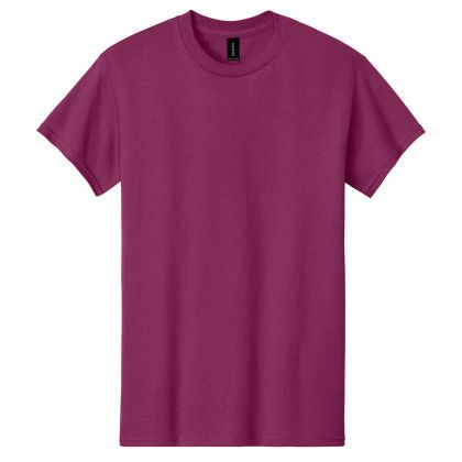 Custom Gildan Adult Heavy Cotton T-Shirt - Berry Custom Gildan Adult Heavy Cotton T-Shirt - Berry