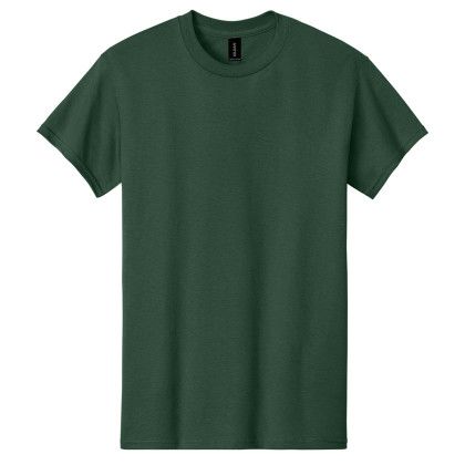Custom Gildan Adult Heavy Cotton T-Shirt - Dark green Custom Gildan Adult Heavy Cotton T-Shirt - Dark green