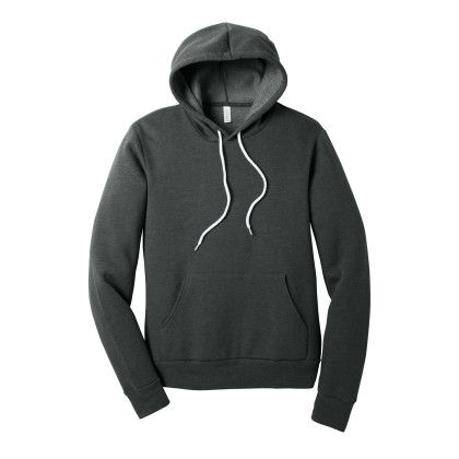 Custom Bella + Canvas Unisex Sponge Fleece Pullover Hoodie - Dark Gray Heather