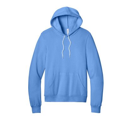 Custom Bella + Canvas Unisex Sponge Fleece Pullover Hoodie - Carolina blue