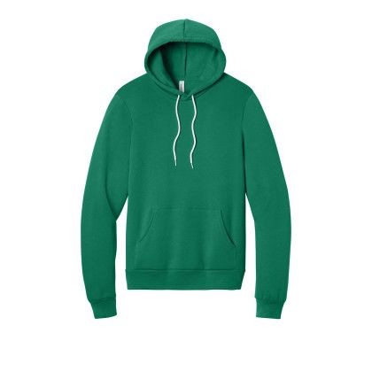Custom Bella + Canvas Unisex Sponge Fleece Pullover Hoodie - Kelly