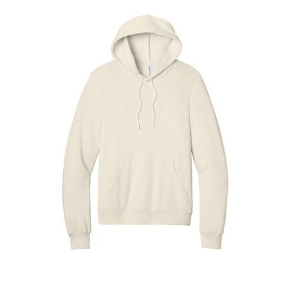 Custom Bella + Canvas Unisex Sponge Fleece Pullover Hoodie - Natural