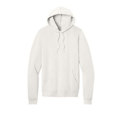 Custom Bella + Canvas Unisex Sponge Fleece Pullover Hoodie - Vintage White