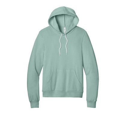 Custom Bella + Canvas Unisex Sponge Fleece Pullover Hoodie - Dusty Blue
