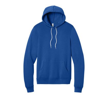 Custom Bella + Canvas Unisex Sponge Fleece Pullover Hoodie - True royal