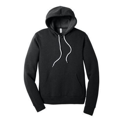 Custom Bella + Canvas Unisex Sponge Fleece Pullover Hoodie - Black Heather