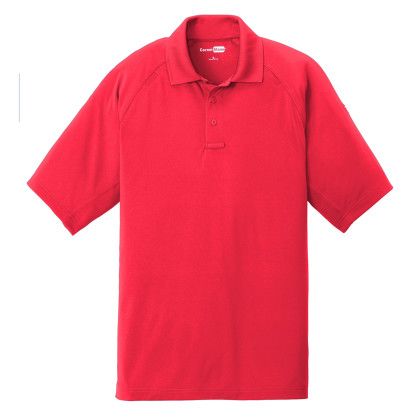 Custom CornerStone Select Lightweight Snag-Proof Tactical Polo - Red Custom CornerStone Select Lightweight Snag-Proof Tactical Polo - Red