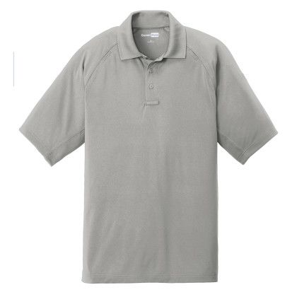 Custom CornerStone Select Lightweight Snag-Proof Tactical Polo - Light Grey Custom CornerStone Select Lightweight Snag-Proof Tactical Polo - Light Grey