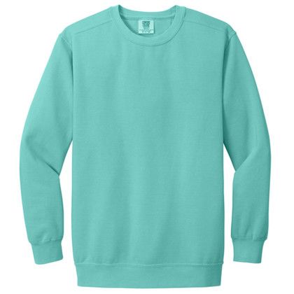 Custom Comfort Colors Ring Spun Crewneck Sweatshirt - Chalky Mint