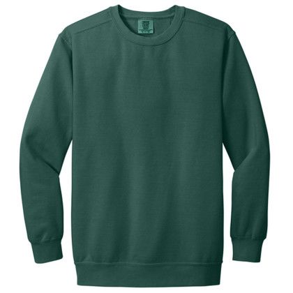 Custom Comfort Colors Ring Spun Crewneck Sweatshirt - Blue Spruce