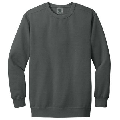 Custom Comfort Colors Ring Spun Crewneck Sweatshirt - Pepper