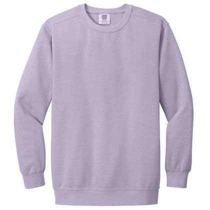 Custom Comfort Colors Ring Spun Crewneck Sweatshirt - Orchid