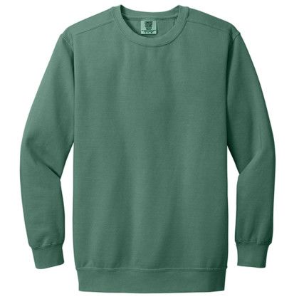 Custom Comfort Colors Ring Spun Crewneck Sweatshirt - Light green