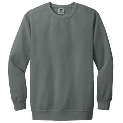 Custom Comfort Colors Ring Spun Crewneck Sweatshirt - Gray