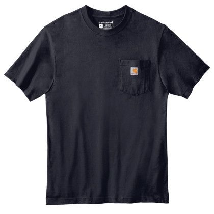 Custom Carhartt Full Color Workwear Pocket Short Sleeve T-Shirt - North - Navy Custom Carhartt Full Color Workwear Pocket Short Sleeve T-Shirt - North - Navy