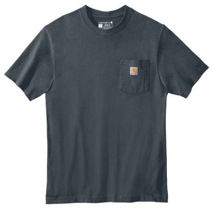Custom Carhartt Full Color Workwear Pocket Short Sleeve T-Shirt - Bluestone Custom Carhartt Full Color Workwear Pocket Short Sleeve T-Shirt - Bluestone