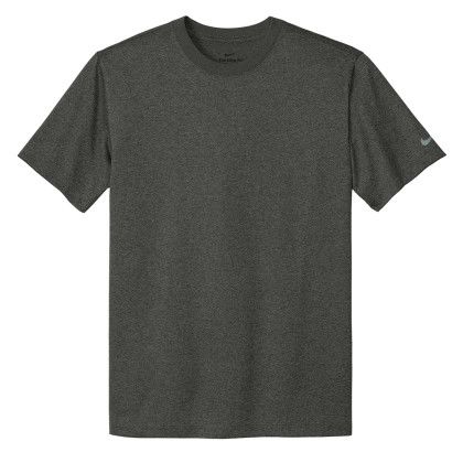 Custom Nike Swoosh Sleeve RLegend Tee - Dark Smoke Heather Custom Nike Swoosh Sleeve RLegend Tee - Dark Smoke Heather