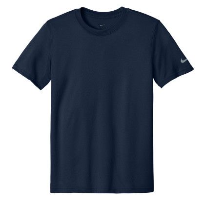 Custom Nike Swoosh Sleeve RLegend Tee - College Navy Custom Nike Swoosh Sleeve RLegend Tee - College Navy