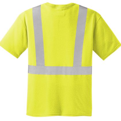 Custom CornerStone Full Color ANSI 107 Class 2 Safety T-Shirt - Safety Yellow Custom CornerStone Full Color ANSI 107 Class 2 Safety T-Shirt - Safety Yellow