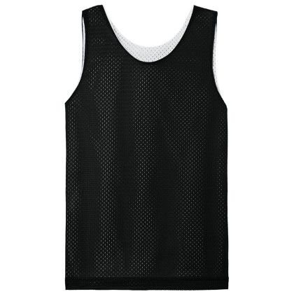 Custom A4 Full Color Sprint Youth Reversible Mesh Tank - Black/White Custom A4 Full Color Sprint Youth Reversible Mesh Tank - Black/White