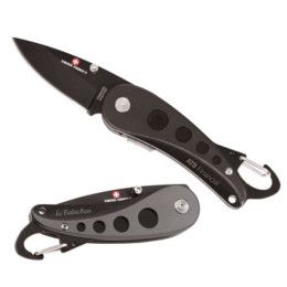 Custom Swiss Force Adventurer Utility Knife - Charcoal Custom Swiss Force Adventurer Utility Knife - Charcoal