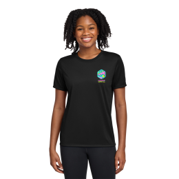 Custom Nike Full Color Women's Team RLegend Tee - Black 