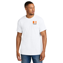 Custom White Gildan DryBlend T-Shirt - White Custom White Gildan DryBlend T-Shirt - White