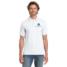 Custom Gildan - DryBlend 6-Ounce Jersey Knit Sport Shirt - White Custom Gildan - DryBlend 6-Ounce Jersey Knit Sport Shirt - White