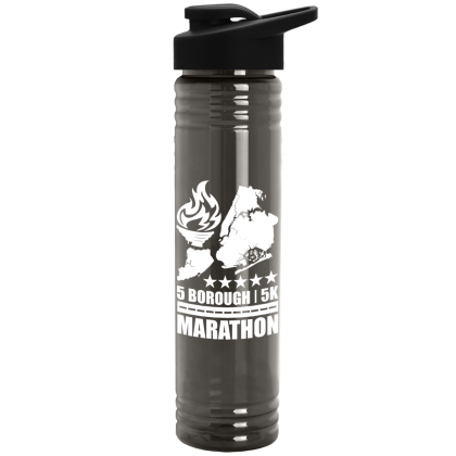 Custom 32 Oz. Adventure Bottle With Drink-Thru Lid - Made With Tritan ReNew - Digital - Smoke
