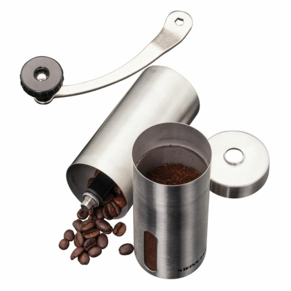 Custom Swiss Force Zurich Coffee Grinder - Open View Custom Swiss Force Zurich Coffee Grinder - Open View