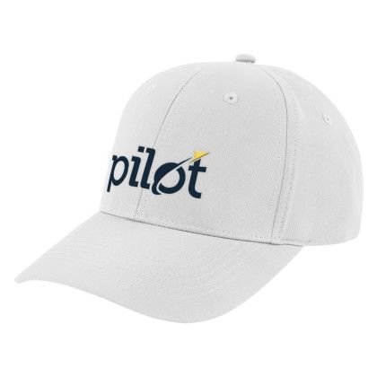 Custom Peak Performance rPET Cap - White Custom Peak Performance rPET Cap - White