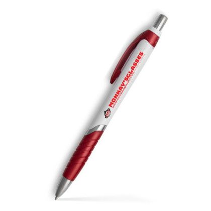 Custom Tropical II Click Pen- Low Quantities - Red Custom Tropical II Click Pen- Low Quantities - Red