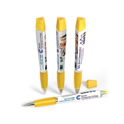 Custom The adpen with Highlighter- Low Quantities - Yellow Custom The adpen with Highlighter- Low Quantities - Yellow