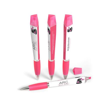 Custom The adpen with Highlighter- Low Quantities - Pink Custom The adpen with Highlighter- Low Quantities - Pink