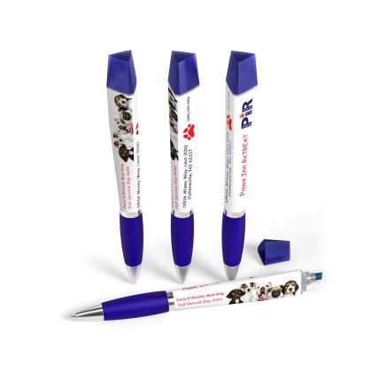 Custom The adpen with Highlighter- Low Quantities - Blue Custom The adpen with Highlighter- Low Quantities - Blue