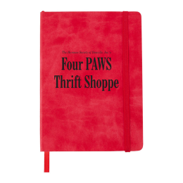 Custom 5" x 7" FSC Recycled Morano Recycled Soft Bound Journal - Red Custom 5" x 7" FSC Recycled Morano Recycled Soft Bound Journal - Red